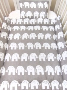 Kerstin Kołderka do wózka - Słoniki szare