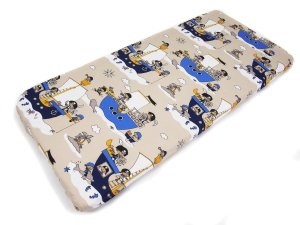 Prześcieradło 90 x 40 cm - Pirat beżowy