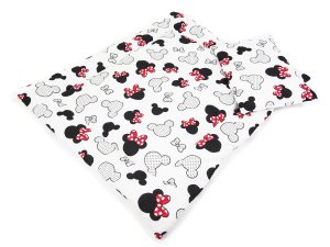 Kołderka do wózka - Miki czerwone