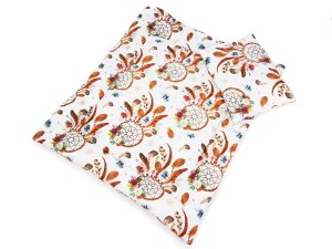 Kołderka do wózka - Łapacz snów biały