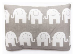 Kerstin Poszewka 25 x 35 cm - Słoniki szare