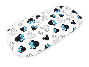 Prześcieradło 80 x 38 cm - Miki niebieskie