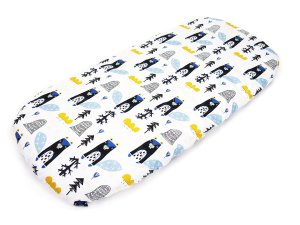 Prześcieradło 80 x 38 cm - Bóbr niebieski