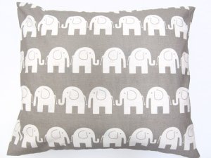 Kerstin Poszewka 50 x 60 cm - Słoniki szare