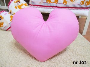 Kerstin Poduszka serce - Różowa
