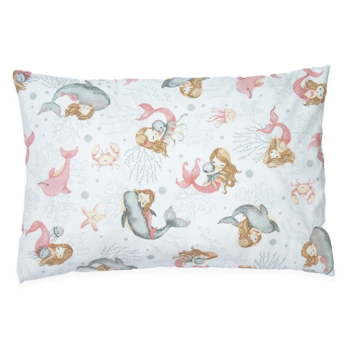 Poszewka 40x60 - Syrenki białe