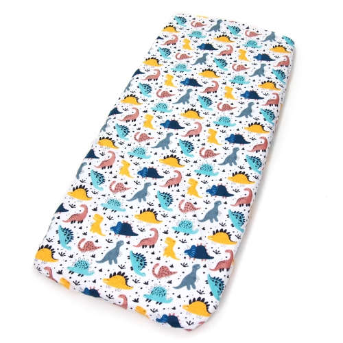 Prześcieradło 50x83 cm - Jurassic park biały