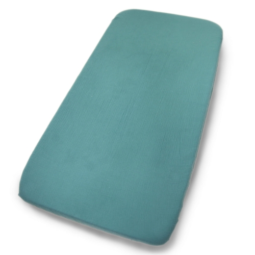Prześcieradło 50x83 cm muślinowe Premium - Emerald