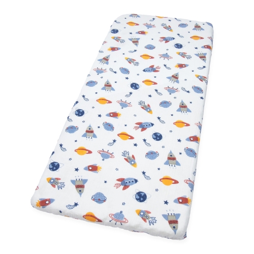 Prześcieradło 52x89 cm muślinowe Premium - Cosmos