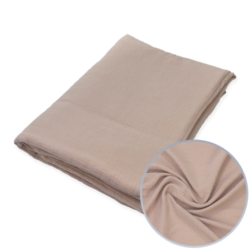 Kocyk Muślinowy 75 x 100 Premium - Cocoa
