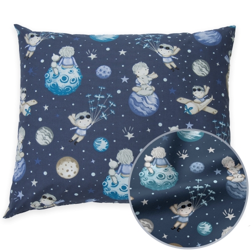 Poszewka 50 x 60 cm - Mały książę granatowy