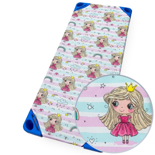 Prześcieradło na leżak przedszkolny 140 x 60 - Księżniczki