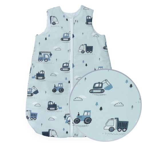 Śpiworek do spania - Koparki szare