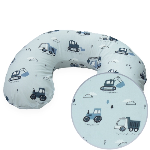 Rogal do karmienia rozbieralny - Koparki szare