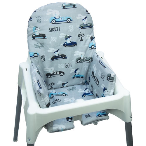 Poduszka do krzesełka Antilop - Króliczki szare