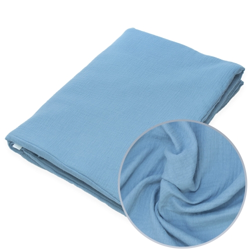 Kocyk Muślinowy 75 x 100 Premium - Jeans