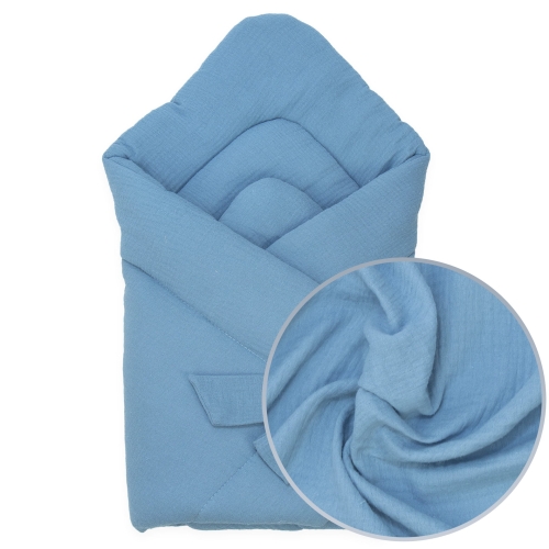 Rożek Muślinowy Premium  - Jeans