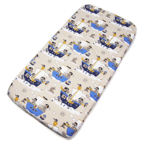 Prześcieradło 120 x 60 - Pirat beżowy