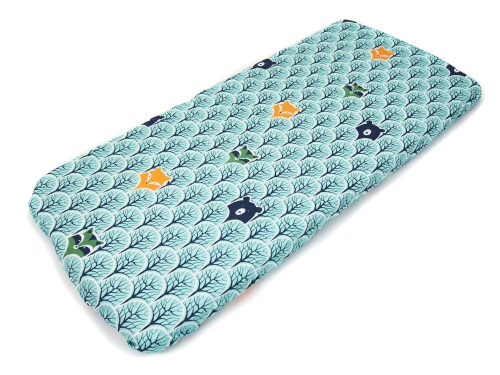 Prześcieradło 76 x 43 cm bawełniane - Akuku zielone