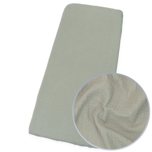 Prześcieradło 50x83 cm muślinowe Premium - Latte