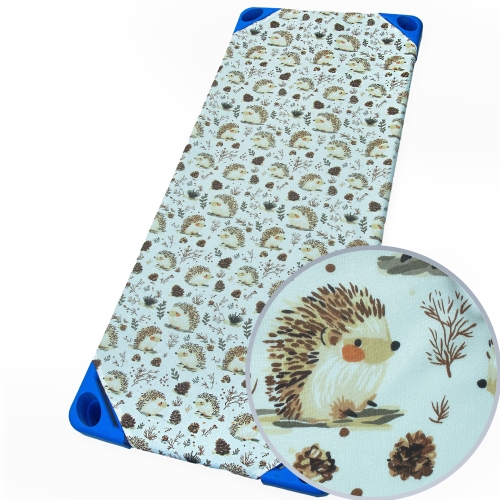 Prześcieradło na leżak przedszkolny 140 x 60 - Jeżyki