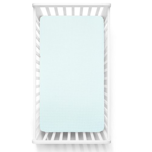 Prześcieradło 120 x 60 cm Wafel - White