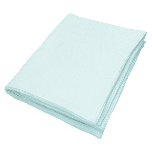 Kocyk 75 x 100 Wafel z wypełnieniem - White