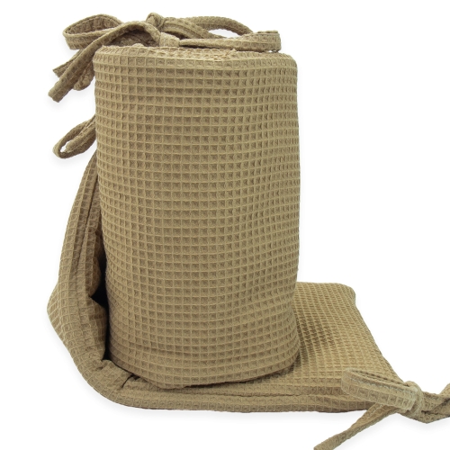 Ochraniacz na łóżeczko wafel - Brown