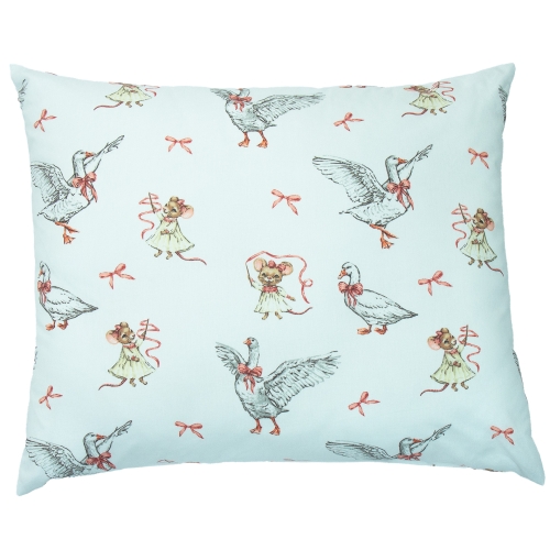 Poszewka 50 x 60 cm - Tańczące gąski białe