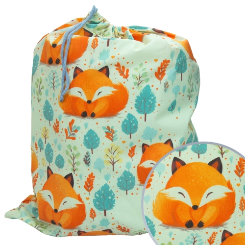 Worek na pościel 50 x 60 cm - Rudy lisek