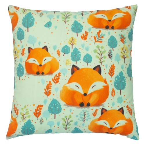 Poszewka 40 x 40 cm - Rudy lisek