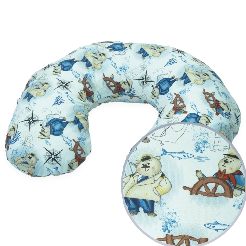 Poszewka na poduszkę rogal - Marynarze