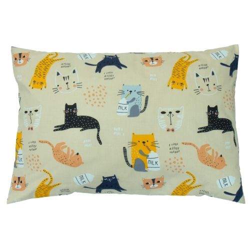 Poszewka 40x60 - Kotki z mlekiem beżowe