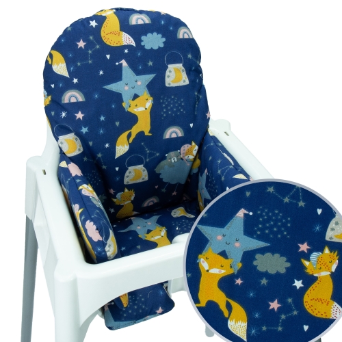 Poduszka do krzesełka Antilop - Liski w kosmosie