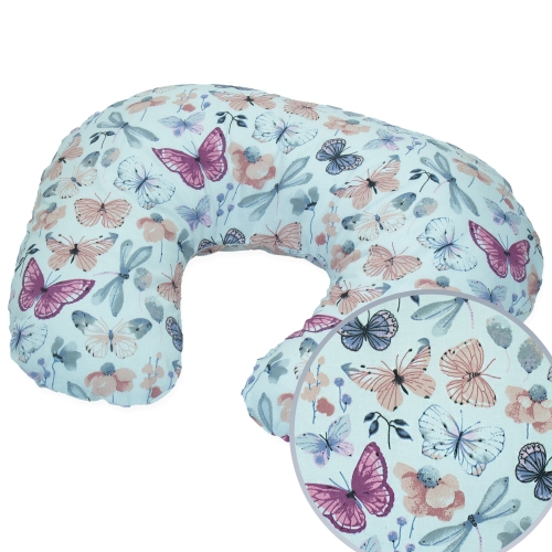 Poduszka fasolka do karmienia - Motylki i ważki