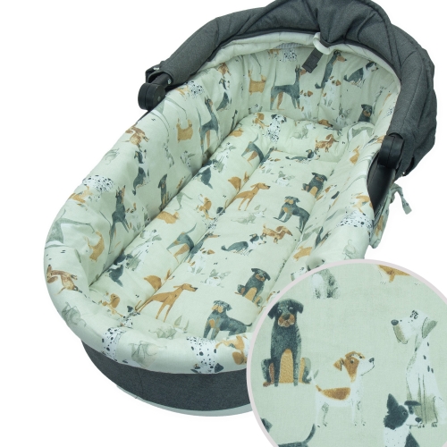 Wkładka do gondoli + materacyk - Psia rodzina