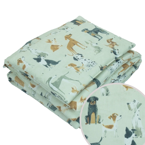 Kołderka do wózka - Psia rodzina