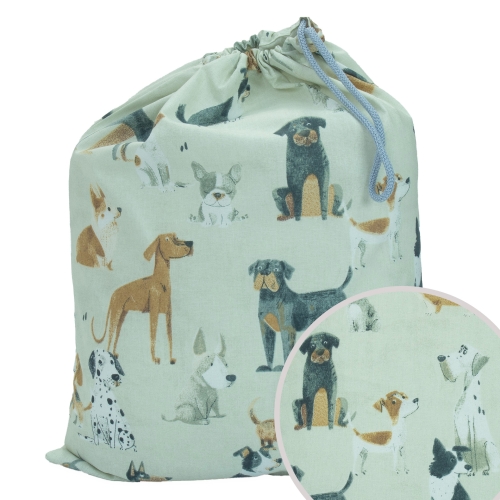 Worek na buty 30 x 40 cm - Psia rodzina