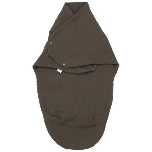 Otulacz dla niemowląt Muślin - Chocolate