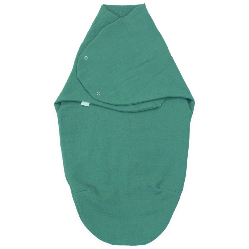 Otulacz dla niemowląt Muślin - Emerald