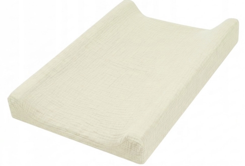 Prześcieradło na przewijak 80x50 muślin premium - Ivory
