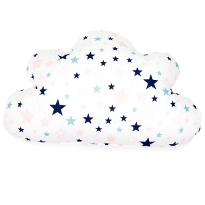 Poduszka chmurka - Pink stars