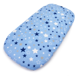 Prześcieradło 80 x 38 cm - Blue stars