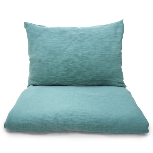 Pościel 120x90 cm muślinowa Premium - Emerald