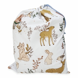 Worek na buty 30 x 40 cm - Wilk i przyjaciele