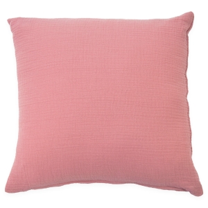 Poszewka 40x40 cm muślinowa Premium - Retro pink