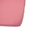 Prześcieradło 120 x 60 cm muślinowe Premium - Retro pink