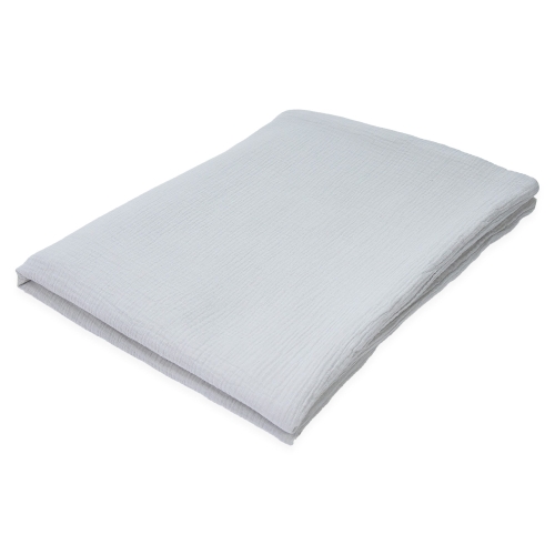 Kocyk Muślinowy 75 x 100 Premium - Silver