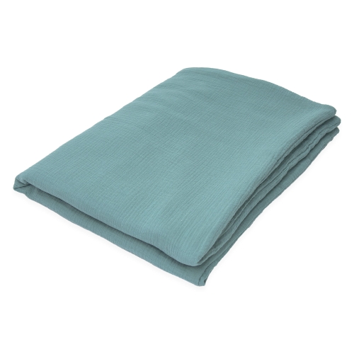Kocyk Muślinowy 75 x 100 Premium - Emerald