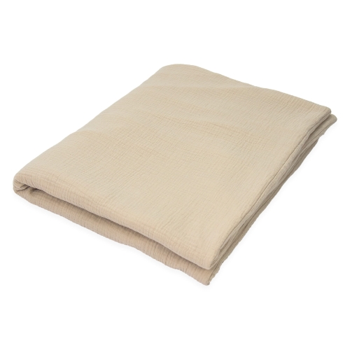 Kocyk Muślinowy 75 x 100 Premium - Sand
